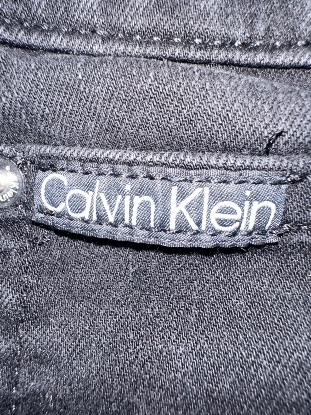Mens slim black calvin klein jeans